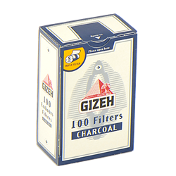 Фильтры для самокруток 8мм (угольные) Gizeh Standard/active (100 шт) - фото 5369