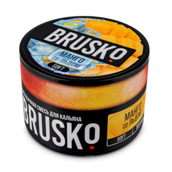 Бестабачная смесь Brusko - Манго со льдом Medium 50 г - фото 6481