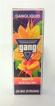 Жидкость Gang salt strong - манго апельсин 30мл 20мг - фото 7373