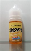 Жидкость MAXWELL'S SALT HYBRID - Shoria Summer (Мятный ананасовый джем) 30 мл 20 мг