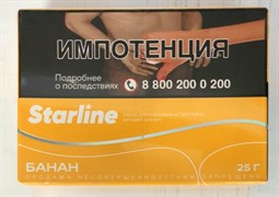 Табак Starline Банан - 25 г