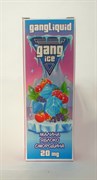 Жидкость Gang ICE SALT - Малина яблоко смородина  30 мл 20 мг