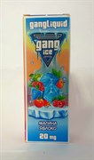 Жидкость Gang ICE SALT - Малина яблоко 30 мл 20 мг